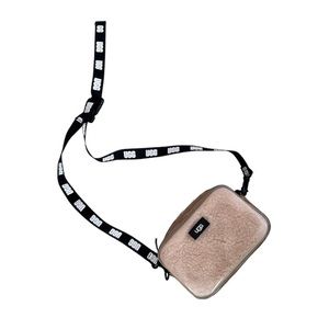 UGG Janey II Clear Sheepskin Crossbody Bag
